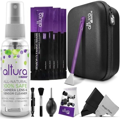 Altura Photo Camera Cleaning Kit, APS-C Sensor Cleaner for DSLR Mirrorless by AlturaPhoto