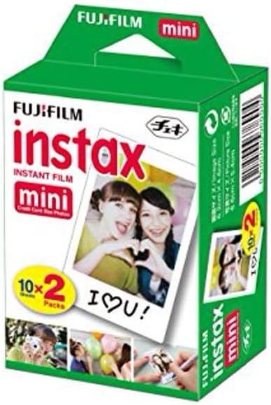 Fujifilm Instax Mini 12 Instant Camera Pastel Blue with Film Value Pack (40 Sheets) + Accessories Including Galaxy Carrying Case Strap, Photo Album, Stickers (Pastel Blue), Compact - Image 5