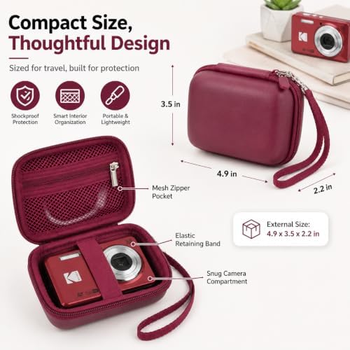 ANKHOH Digital Camera Case for Kodak PIXPRO FZ55/FZ45/for CAMKORY - Image 5