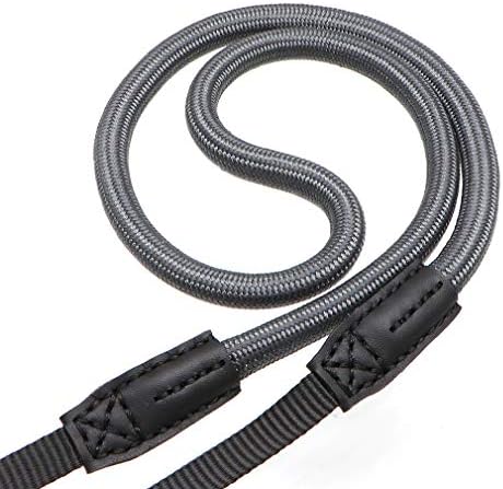 Quick Release Camera Neck Strap Shoulder Strap Belt for Mirrorless Digital Cameras Climbing Rope with Quick Release QD Loops Connector with O-Ring Adjustable Length 30-53inch Gray by HITHUT