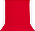 TRLYC Red Photography Backdrops 6x9 FT Seamless Background for Studio | Red Backdrop for Photoshoot Video Backgrounds Screen Party Wrinkle-free Polyester Non-Glare Rod Pocket Easy Setup by TRLYC