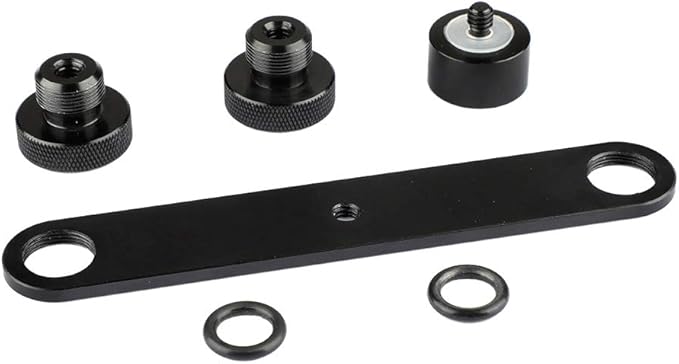 CAMVATE Double Microphone Mounts Bracket T-bar - 1958 - Image 5