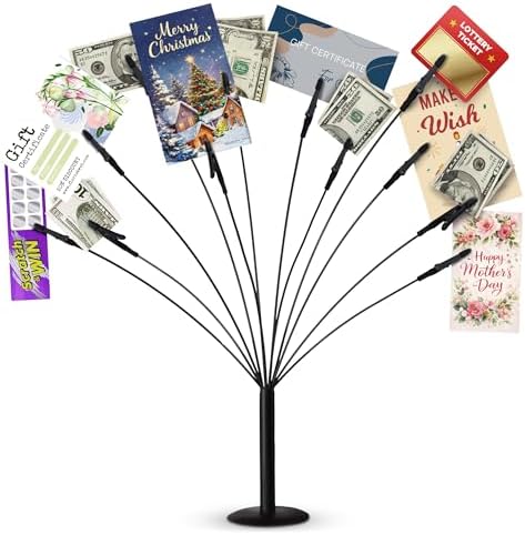 Gift Card Tree Holder to Hold Gift Cards, Lottery Tickets, Photos, Money - Image 4