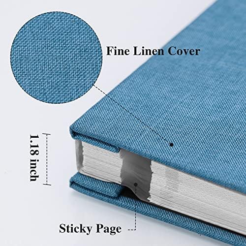 Vienrose Self Adhesive Photo Album with Window 11x10.6 60 Pages Skyblue - Image 3