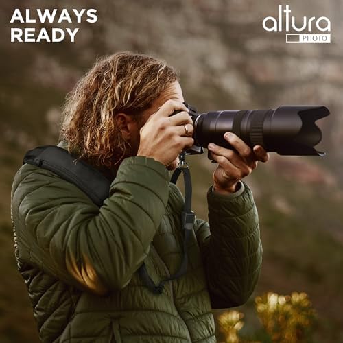 Altura Photo Camera Strap with Quick Release & Safety Tether - Camera Strap for Photographers for Sony, Nikon, & Canon - Image 2