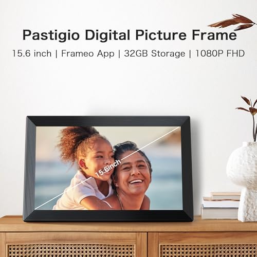 Frameo Digital Frame WiFi, 15.6 inch Digital Picture Frame Large Display - Image 2