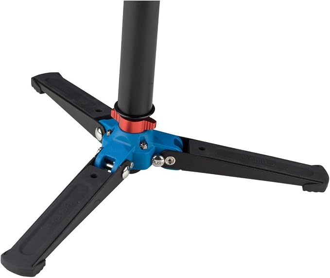 Benro Classic Video Monopod with S6 PRO Flat Base Video Head, 13.2 lb. Max, 3 Leg Folding Base, Flip Lock, Carrying Case- Black (A48FDS6PRO) - Image 7