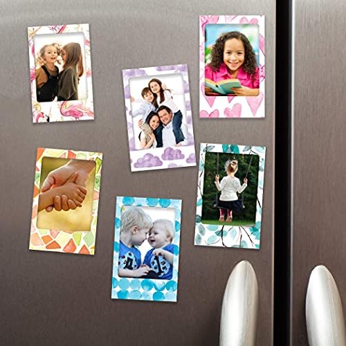 Fujifilm Instax Mini Instant Film,10 Sheets×5 Pack(Total 50 Shoots) Bundled with Tudak Photo Magnet Frames [Bulk Packaging] - Image 2