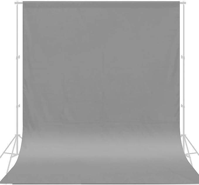 CPLIRIS 10x12ft Gray Backdrop Photography Grey Photo Shooting Background with Matt Surface for Protrait Photoshoot - Image 7