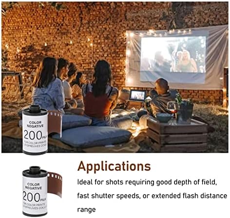 2 Rolls 35mm Camera Color Film ISO 200, High Saturation HD Color Negative Film for 135 Cameras, 8 Exposures per Roll with Storage Cases for Portraits and Action - Image 4