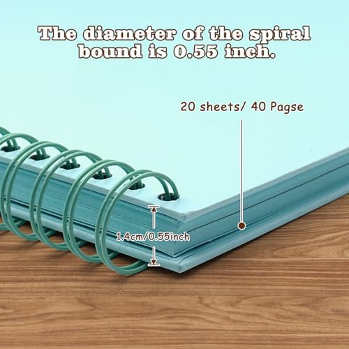Scrapbook Album 7x7 Inch - Hardcover Kraft Paper Photo Album with 40 Pages, Memory Book for Wedding, Anniversary, Family, Christmas, Baby Shower, Ideal for Preserving Precious Moments - Image 4