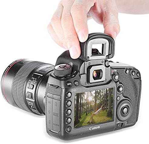 EG Eyecup Eyepiece Viewfinder Compatible for Canon 5D Mark IV, 5D Mark III, 7D, 1D Mark IV, 1D Mark III Digital Camera (2 Pack) - Image 5