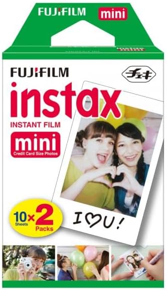 Fujifilm INSTAX Mini Instant Film (White) for Fujifilm Mini 8,9,11,12 Cameras w/Quality Photo Microfiber Cloth (20 Prints) - Image 2