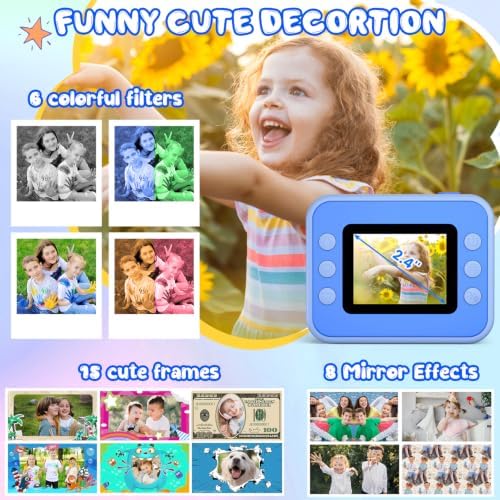 Kids Camera Instant Print, Christmas Birthday Gifts for Girls and Boys - Image 4