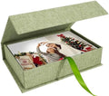 Photo Storage Box 5x7, Keepsake Box - Grassgreen by Hiwhy