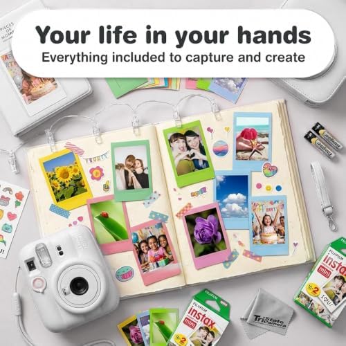 Fujifilm Instax Mini 13 White Instant Camera with 20-Sheet Film Set - Image 2
