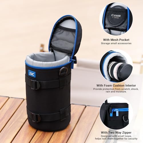 Large Camera Lens Case for Canon RF 100-500mm EF 100-400mm Below 4.3x8.8'' - Image 5