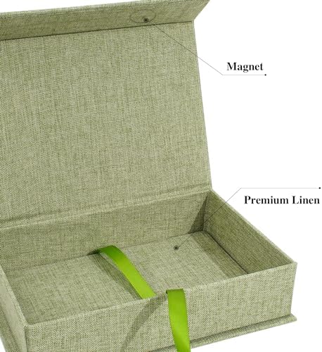 Photo Storage Box 5x7, Keepsake Box - Grassgreen - Image 7