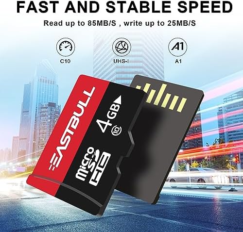 EASTBULL 4GB 10-Pack of Micro SD Cards Class 10 UHS-I U1 SDHC SD Cards Pack - Image 4