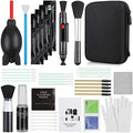 17-in-1 Camera Cleaning Kit for DSLR Cameras (Canon, Nikon,Sony), with Air Blower/Cleaning Pen/Detergent/Cleaning Cloth/Lens Brush/Carry Case by ZACRO