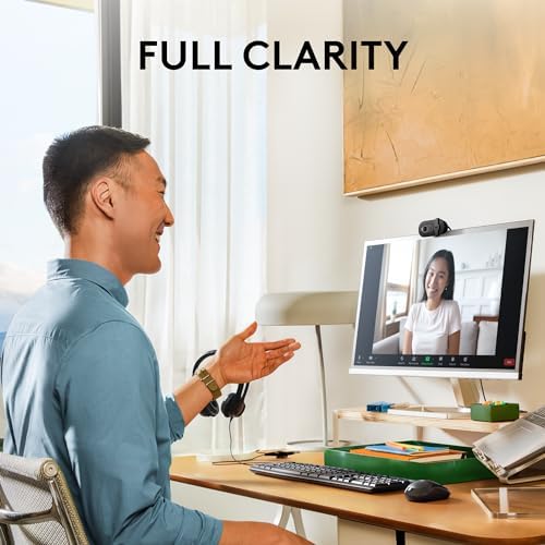 Logitech Brio 101 Full HD 1080p Webcam for Streaming and Meetings - Black - Image 2