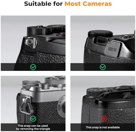 K&F CONCEPT Camera Neck Strap,100cm Camera Shoulder Strap - Image 3