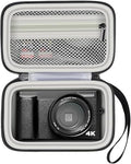 Digital Camera Case for Travelers & Vloggers, Case Only, Gray Inner by Grapsa