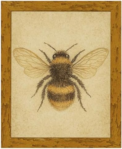 puthiac 8x10 Rustic Farmhouse Picture Frame, Honey Oak, 1 Pack by PUTHIAC
