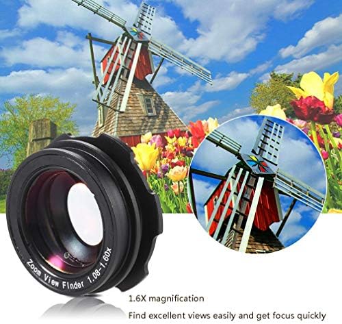 1.08x-1.60x Zoom Viewfinder Eyepiece Magnifier for SNY NEX E Mount/Canon Nikon Pentax Olympus Fuji Samsung Sigma Minoltaz DSLR Camera - Image 4
