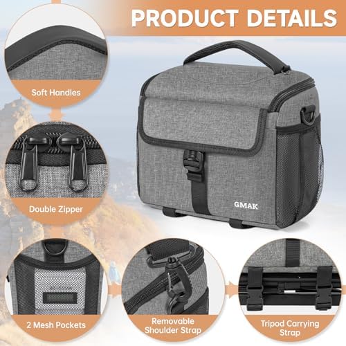 Camera Carrying Case, Camera Storage Bags Anti-Shock Crossbody Camera Case - Image 2