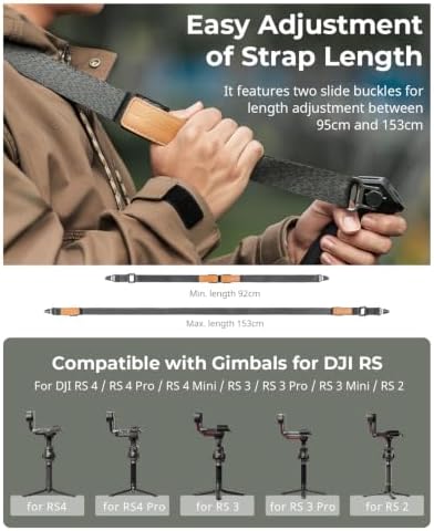 SmallRig Weight-Reducing Shoulder Strap Compatible Sling Handle for DJI - Image 6