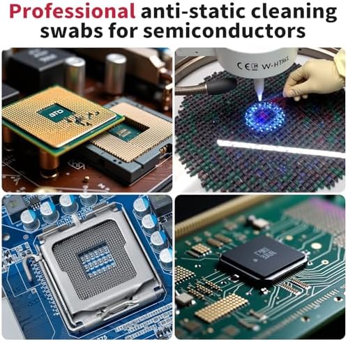 ESD Safe Cleaning Swabs, 1.5mm/0.06 inch, for Electronics - Image 4