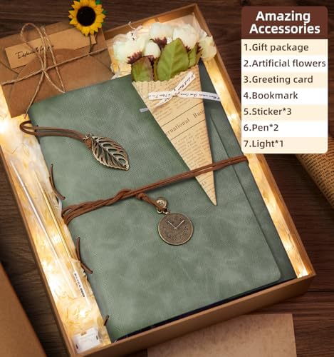 Scrapbook Photo Album 100 Pages, 60 Page Self Adhesive+40 Page Kraft Paper - Image 2