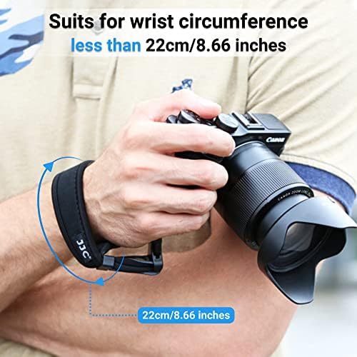 JJC Soft Camera Hand Strap Wrist Strap for Canon Rebel T7 T6 T8i SL3 90D - Image 4