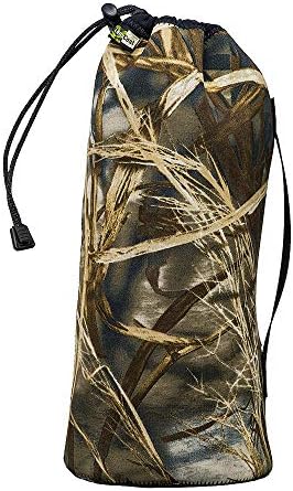 LensCoat Lenspouch Neoprene Camera Lens Pouch Protection Camouflage Lenspouch 2Xlarge, Realtree Max4 (lclp2xlm4) by LENSCOAT
