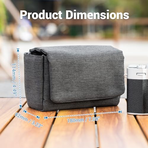 Compact Camera Case for Fuji X100VI X-E5+23/27mm PowerShot V1 Oxford - Image 6