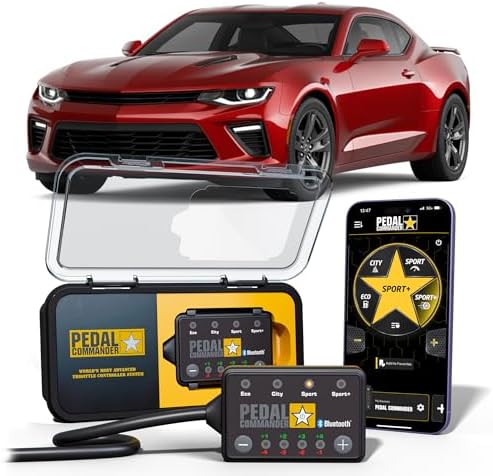 PEDAL COMMANDER for Chevrolet Camaro 2016-2024 Throttle Response Controller - Plug-and-Play, 36 Driving Settings & App Control, Throttle Controller Upgrades, Camaro Accessories by PEDALCOMMANDER
