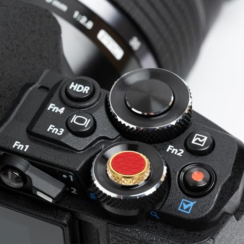 2Pcs Shutter Button (Light Brown/Dark Brown) - Upscale Delicate, Camera Soft Release Button Brass Threaded Soft Release, for Fuji - Image 6