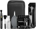 Movo Deluxe Essentials DSLR Camera Cleaning Kit with 10 APS-C Cleaning Swabs, Sensor Cleaning Fluid, Rocket Air Blower, Lens Pen, Soft Brush, 2X Small and 2X Large Microfiber Cloths and Carrying Case by Movo