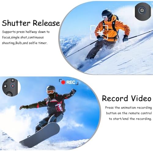 for Fujifilm Camera Rechargeable Shutter Release, Wireless Remote Control - Image 4