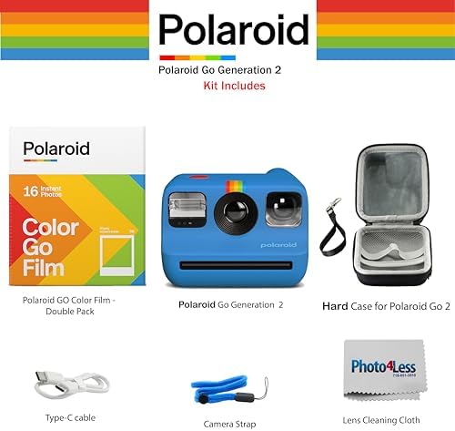 Polaroid Go Generation 2 - Mini Instant Film Camera - Blue (9147) - Only Compatible with Go Film - Image 2