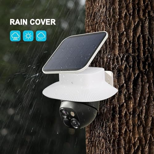 Sun Rain Shade Cover for eufy Security SoloCam S340 - Weatherproof Protective Shield, UV Resistant, Rainproof, Dustproof, and Anti-Wind Design - Image 4
