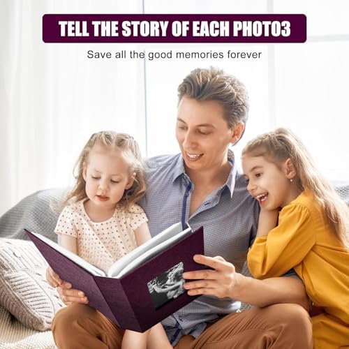 200-Pocket Photo Album 4x6 - Slip-In Picture Album with Linen Cover & Display Window, Vertical Photo Book for Wedding, Family, Baby, Anniversary & Vacation Memories (Holds 200 Photos) - Image 7