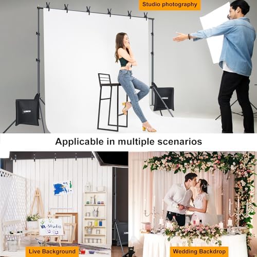 LINCO Lincostore Backdrop Stand Kit 10x7ft for Photography - Image 6