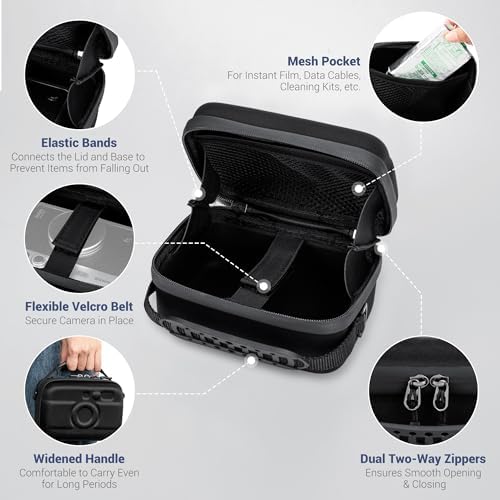 KIWIFOTOS EVA Camera Case for Fuji X100VI Lumix L10 ZV-E10II - Image 3