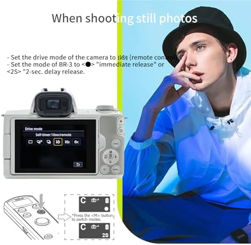 Remote Control for Canon Camera,Rechargeable Wireless Shutter Release - Image 6