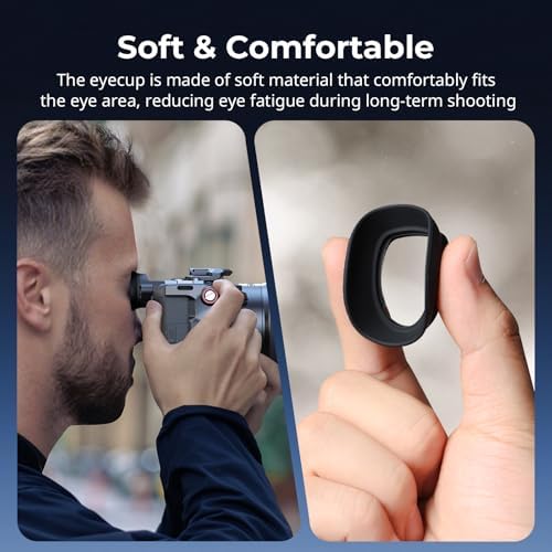 SMALLRIG Viewfinder Eyecup for Sony FX2, Soft Silicone Eye Cup Replacement, Anti-Glare Protection - 5975 - Image 4