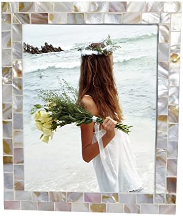 Natural White Picture Frame 8x10,Wedding Picture Frame,1Pc by GIFTME5