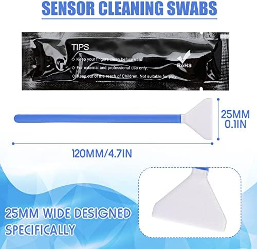 Konohan 45 Pcs Sensor Cleaning Swabs 25mm Individually Sealed - Image 2