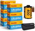 Kodak Ultramax 400 35mm Film Roll 24 Exp 6 Rolls with Sturdy Tiger Case by Unknown
